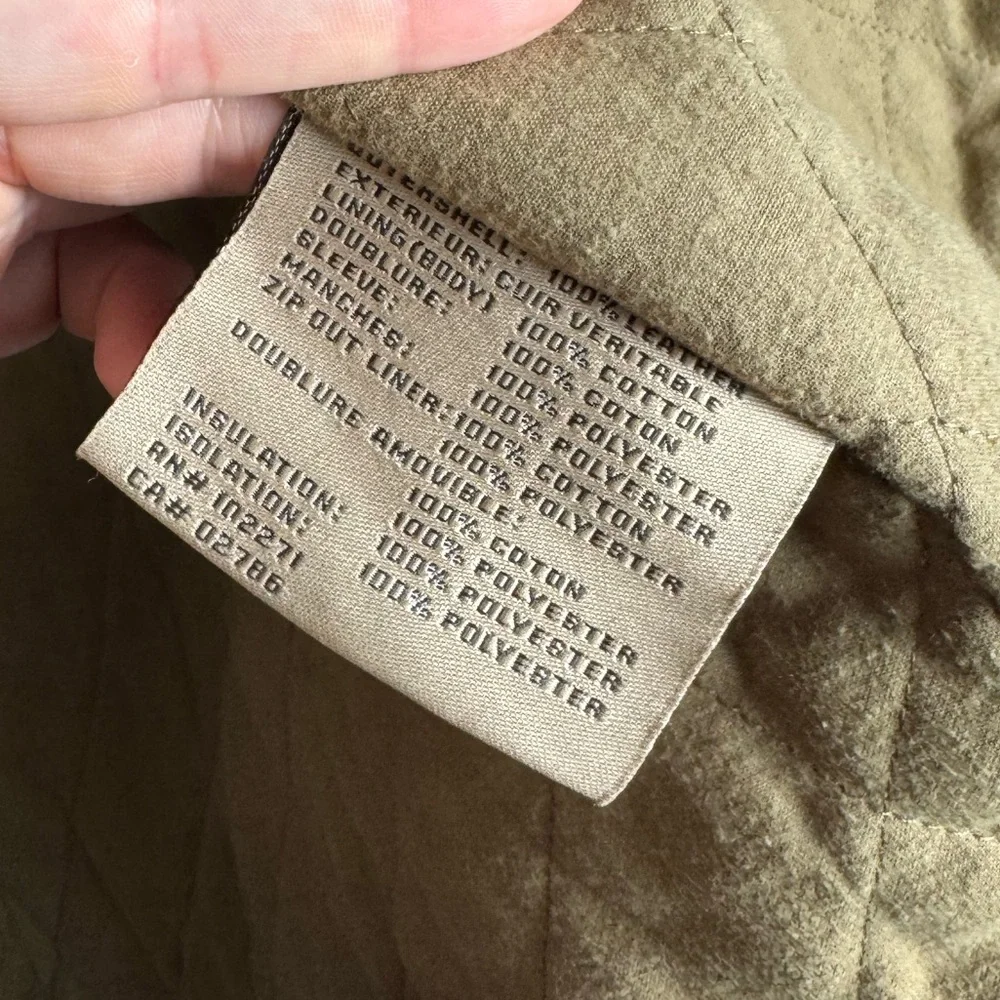 Columbia Sportswear Quilted Reversible Vest Brown/Tan Men’s Size Large